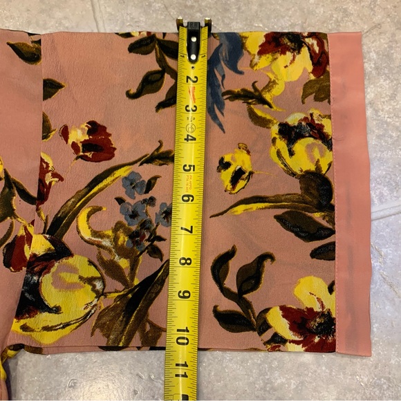 Women’s Kimono in Blush, Maroon, Gold and Blue Tones, One Size - Picture 7 of 8